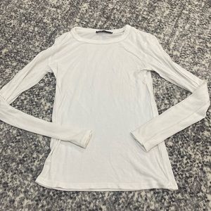 White zara shirt